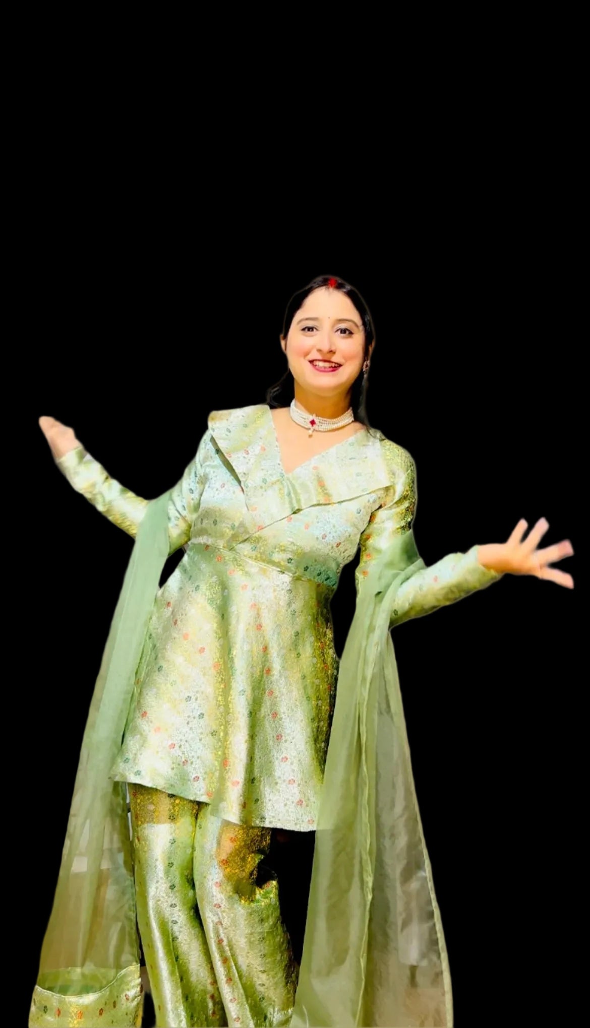 HONEY PEPLUM BROCADE BLAZER CO-ORD