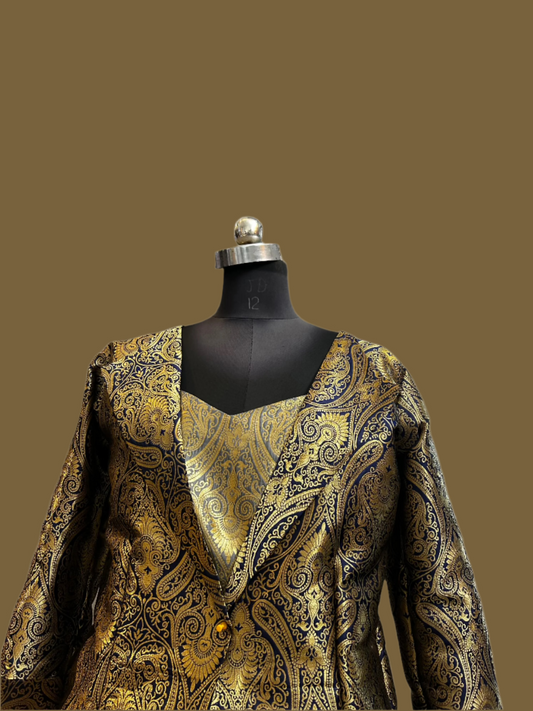 HONEY 3-PC BROCADE BLAZER SET