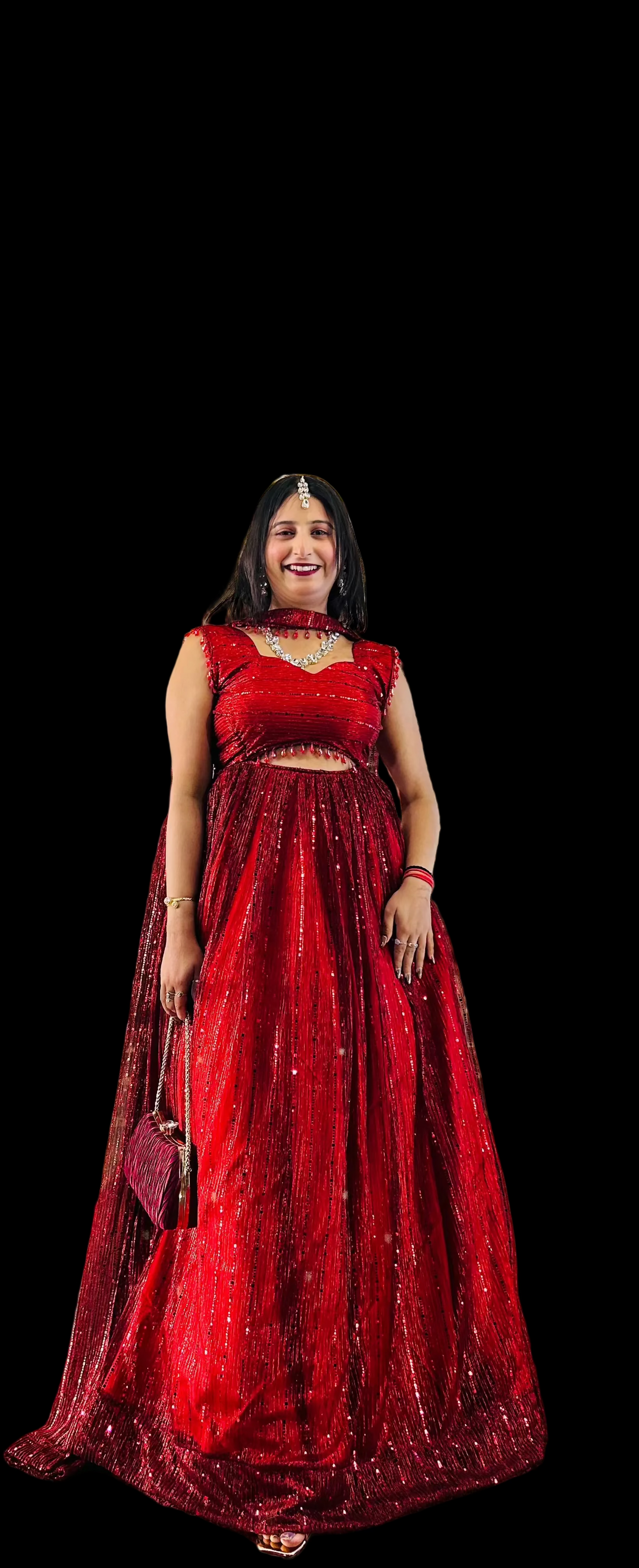 HONEY GLITTERY GLAM GOWN