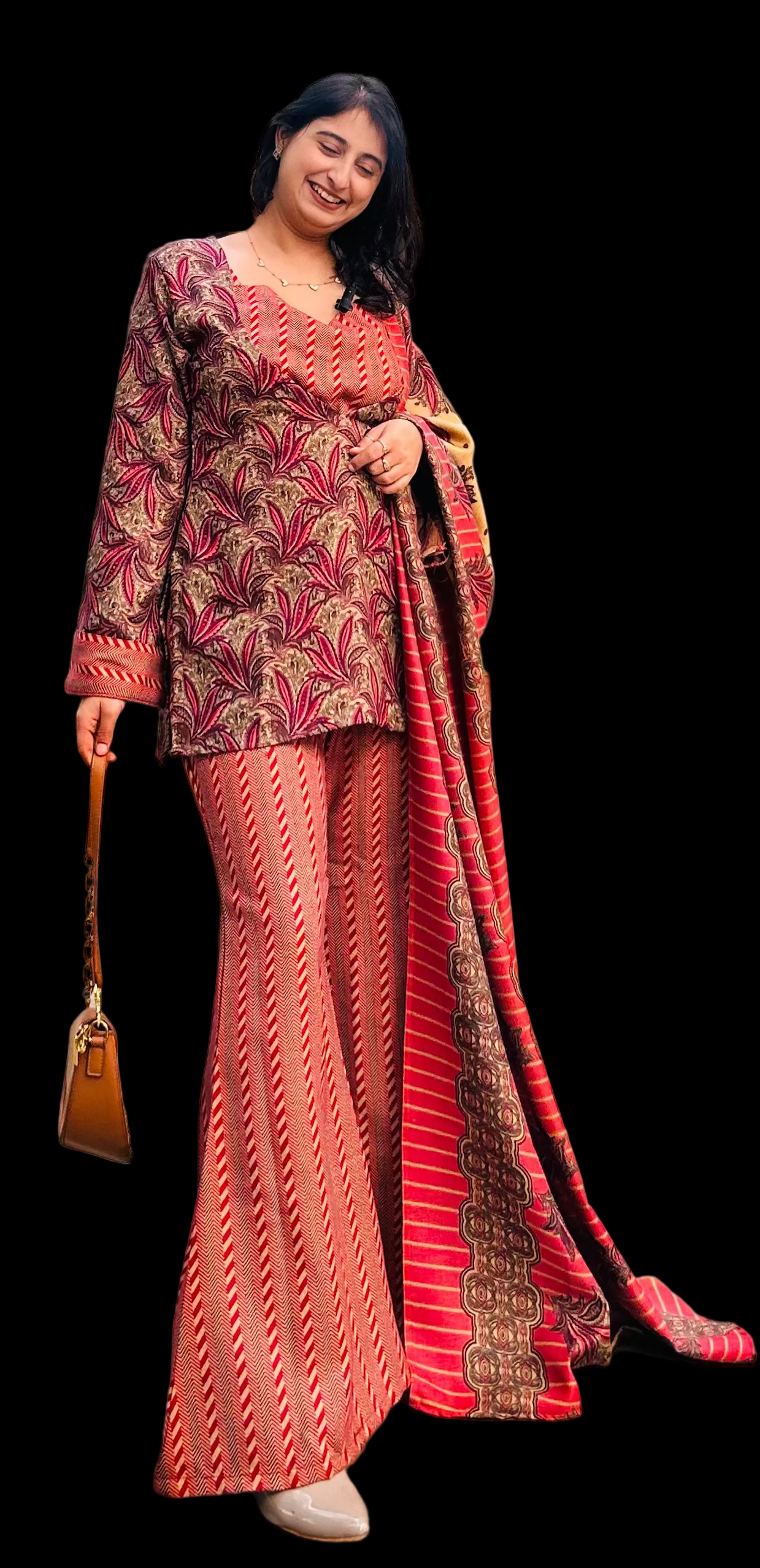 HONEY THE PASHMINA 4 PC MODNIC SET