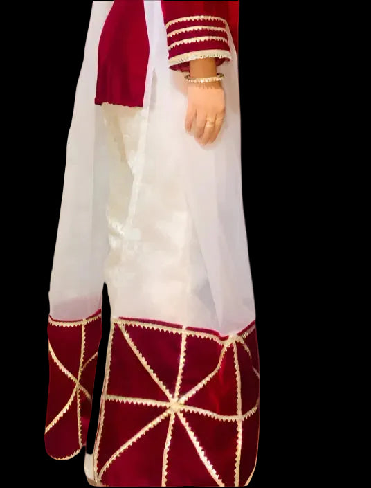 Honey Velvet Brocade Duo