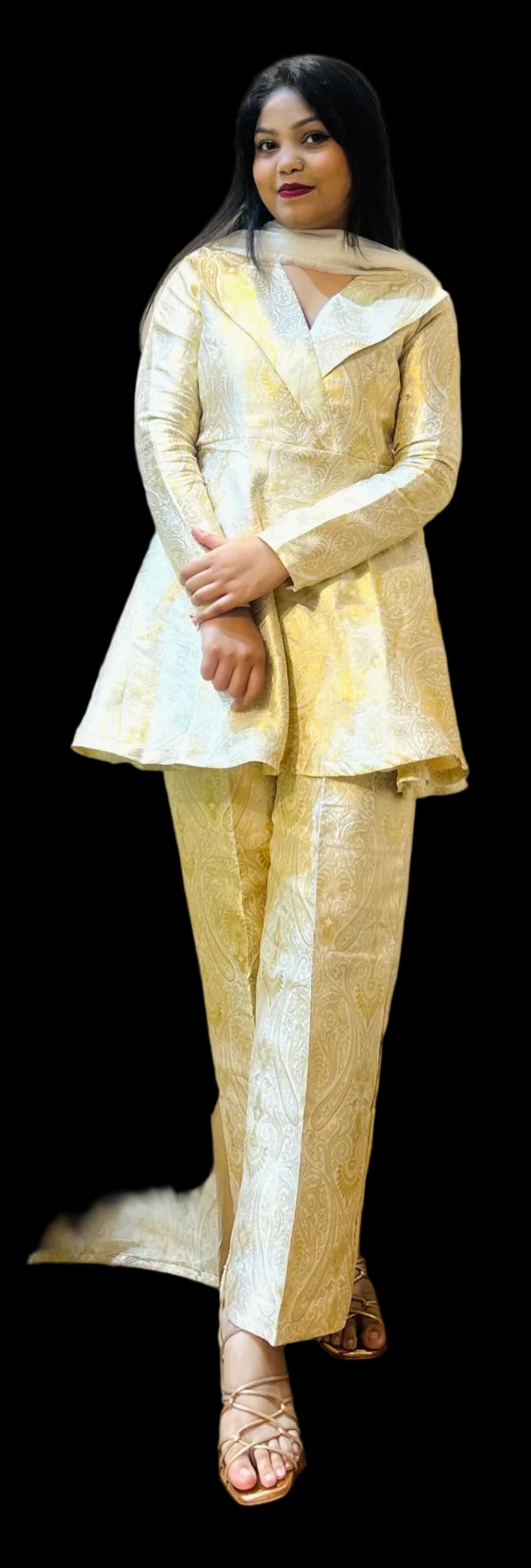 HONEY THE PEPLUM BLAZER CO-ORD