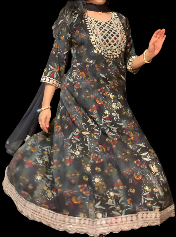 Honey 16 Kali Frock Suit Set