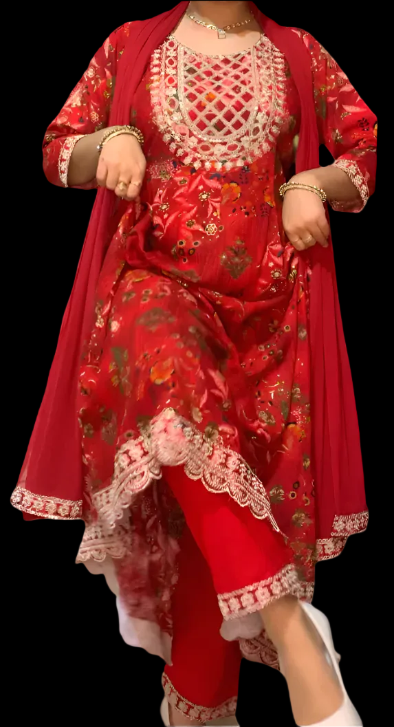 Honey 16 Kali Frock Suit Set