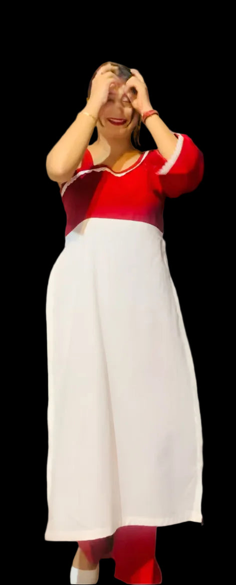 Honey Ishq Half & Half CoOrd.