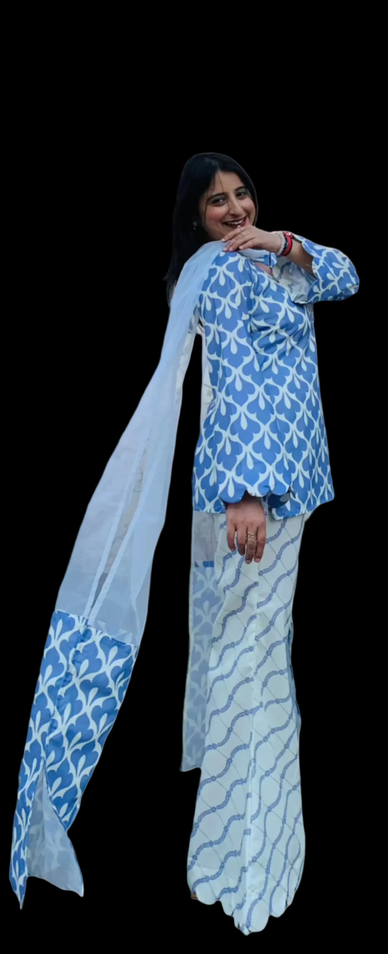 Honey Diagonal Digital Flip