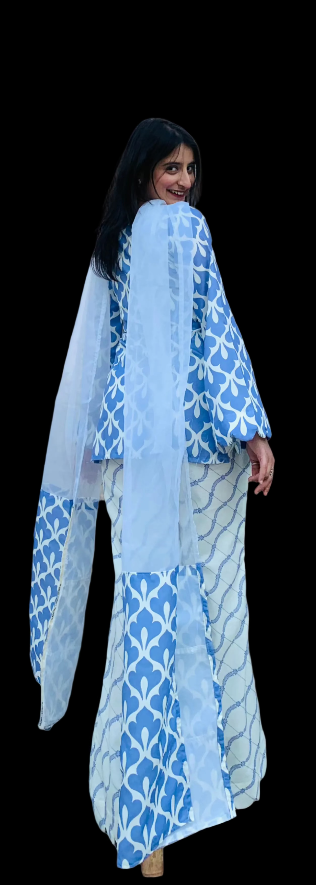 Honey Diagonal Digital Flip