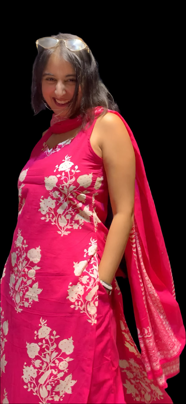 HONEY KNOTTED COTTON STRAIGHTS