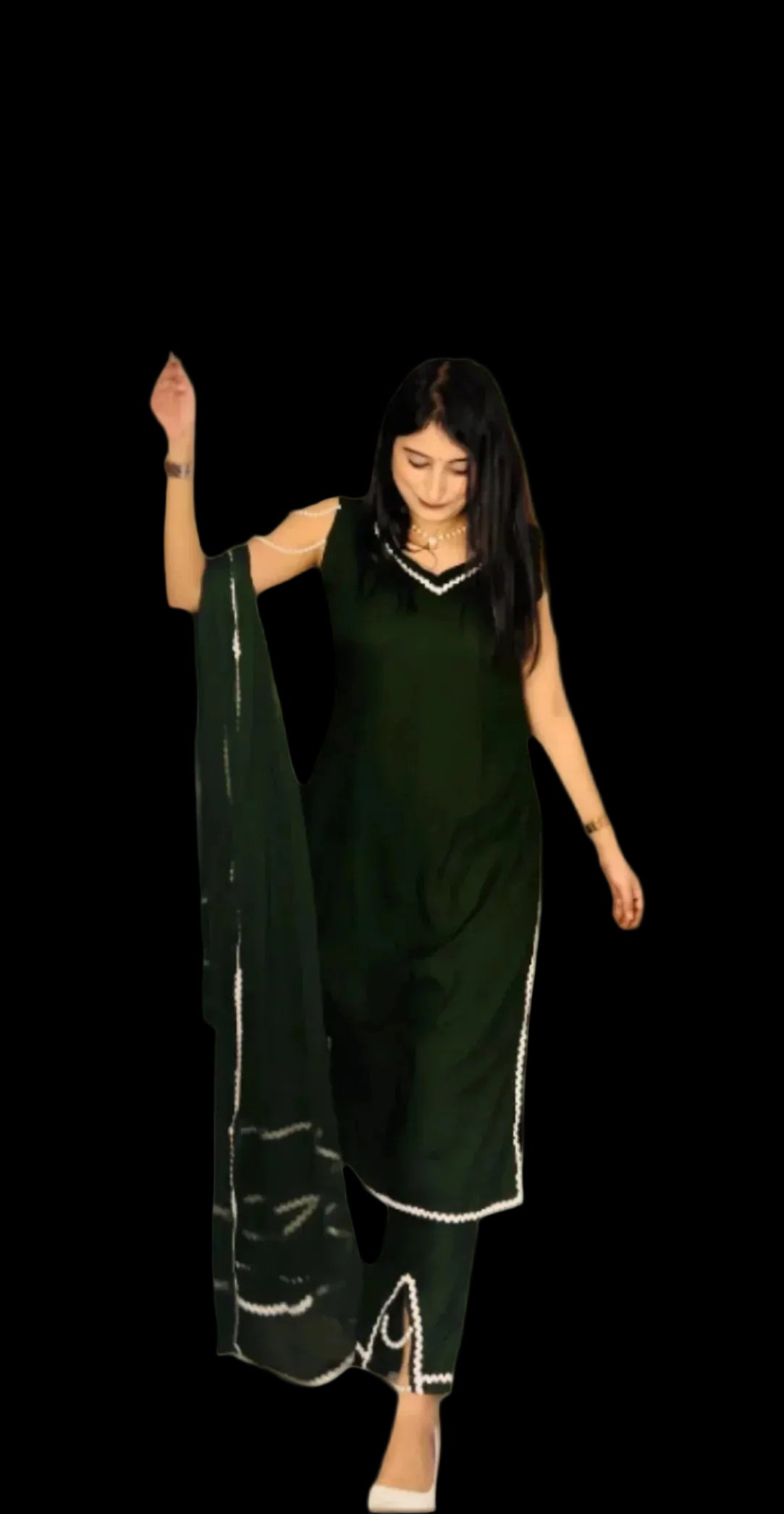 HONEY PEARL ZIG ZAG STRAIGHTS